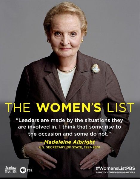 Madeleine Albright quote -- — Leaders are made by the situations they are involved in. I think that some rise to the occasion and some do not. Madeline Albright Quotes, Famous Female Quotes, Power Woman Quotes Intelligence, Powerful Quotes From Women In Movies, Famous Women Empowerment Quotes, Madeleine Albright, Feminist Quotes, Womens History Month, Other Woman