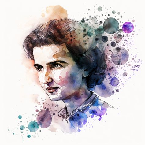 Rosalind Franklin Art, Rosalind Franklin, Art Folder, School Art, Science Art, Wikimedia Commons, Scientists, Art School, Role Models