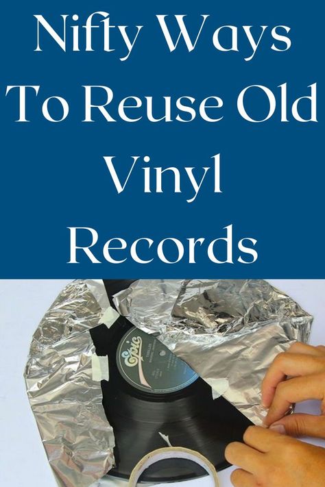 Old Records Crafts, Vinyl Records Crafts, Vinyl Record Projects, Diy Facial Hair Removal, Record Diy, Vinyl Records Diy, Vinyl Record Decor, Records Decor, Records Diy