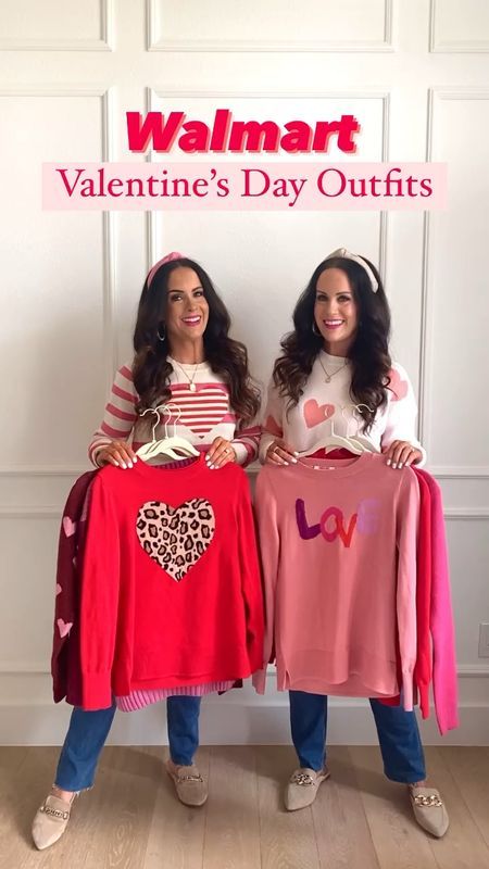 Casual Valentine Outfits For Women, Cute Casual Valentine's Day Outfits, Valentines Outfits For Women Casual, Valentines Outfits For Women, Valentines Day Outfits Casual, Walmart Valentines, Valentine Outfits For Women, Red Shoes Outfit, Red Leopard