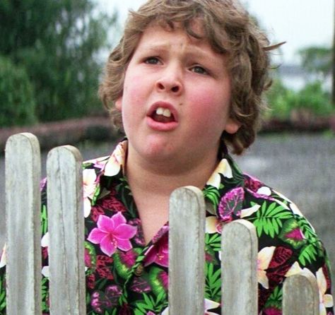 Chunk from "The Goonies" - one of my all-time favorites. Goonies Chunk, Monologues For Kids, Chunk Goonies, Los Goonies, Goonies 1985, Truffle Shuffle, Film Trailer, Movies To Watch Online, The Goonies