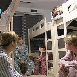 BANGTAN BOYS in pajamas •jin is in pink im not surprised• Bts Sleeping, Jimin Ff, Bts Predebut, V Bts Wallpaper, Kpop Gifs, Fan Girl, Bts Group, I Love Bts, Fan Fiction