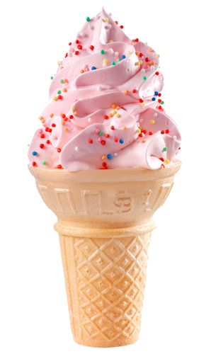 Ice Cream Cone With Sprinkles, Strawberry Ice Cream Cone, Food Png, Candy Girl, Strawberry Ice Cream, White Stock, I Want To Eat, The Night Sky, Blender 3d