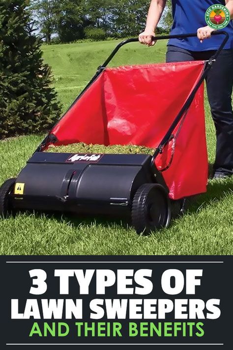 Lawn Sweepers, Lawn Sweeper, Backyard Table, Modern Homestead, Best Garden Tools, Homestead Ideas, Lawn Tools, Landscaping Tools, Backyard Vegetable Gardens