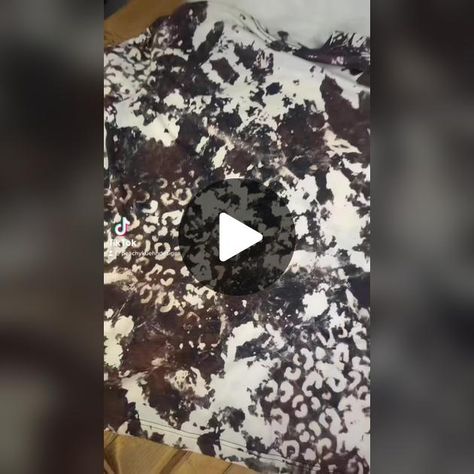 Cowhide and leopard bleached shirt tutorial! #peachykuehndesigns #cowh... | TikTok Bleach Jeans Diy, Bleach Jeans, Bleach Shirt Diy, Bleach Shirt, Shirt Tutorial, Bleached Jeans, Bleached Shirt, Shirt Diy, The Cow