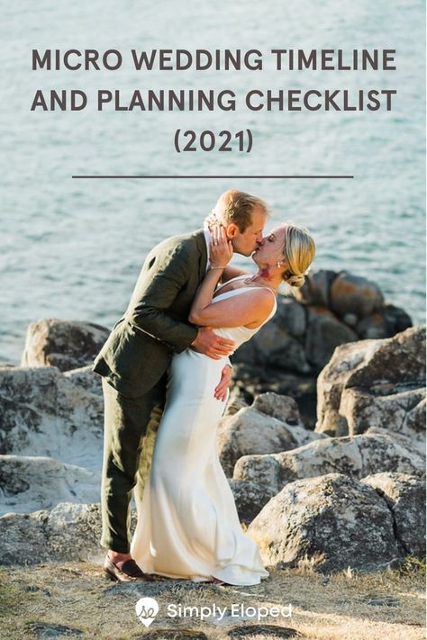 When you’re deciding what type of wedding to have, perhaps the first place to start is to define what a small wedding is. There are plenty of buzzwords flying around in the wedding industry in relation to small weddings. From minimony to micro weddings and from elopements to pop-up weddings, small weddings have become incredibly nuanced in the last few years. #elopementandsmallwedding Small Church Weddings, Small Garden Wedding, Small Beach Weddings, Elopement Announcement, Micro Weddings, Small Weddings, Marriage License, Small Intimate Wedding, Planning Checklist