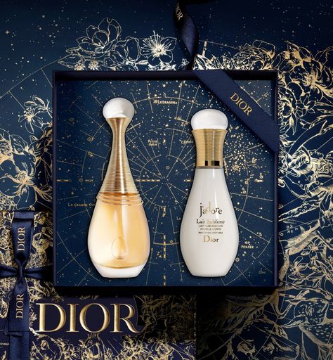 Dior Holiday, Dior Christmas Packaging, Dior Packaging Boxes, Dior Astrology, Dior Skincare Set, Dior Gift Set, Christian Dior Jadore, Dior Fragrance, Dior Perfume