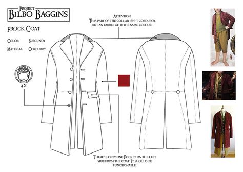 Madness Clothing, Hobbit Cosplay, Hobbit Costume, Baby Frock Design, Bilbo Baggins, Baby Frock, Frock Coat, Girl Dress Patterns, Cosplay Tutorial