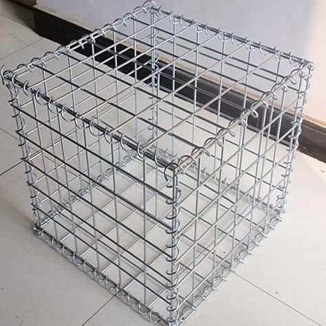 Amazon.com : Modular Gabion – 3x3" Mesh Galvanized Steel – Small Cube 18x18x18" : Patio, Lawn & Garden Gabion Box, Gabion Stone, Gabion Retaining Wall, Rock Retaining Wall, Gabion Baskets, Wire Netting, Gabion Wall, Stone Retaining Wall, Iron Wire