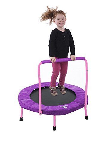 One of our Best Kids Trampolines of the Year, Check out the The Original Toy Company Fold & Go Trampoline (TM): Toys & Games Small Trampoline, Trampoline For Kids, Best Trampoline, Backyard Trampoline, Kids Trampoline, Mini Trampoline, Kids Moves, Sensory Room, Unique Products Design