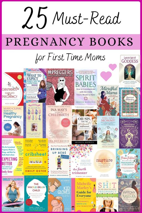 Best Pregnancy Books For First Time Moms, Pregnancy Books To Read, Books For First Time Moms, Gentle Discipline, How To Conceive, Books Review, Pregnancy Checklist, Pregnancy Books, Newborn Baby Tips