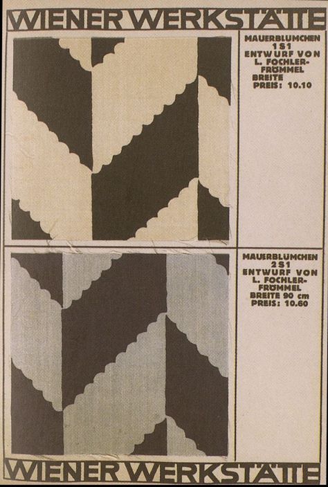 Weiner Werkstatte, Joseph Hoffman, Wiener Werkstatte, Koloman Moser, Josef Hoffmann, Vienna Secession, Vienna, Fabric Design, Graphic Design