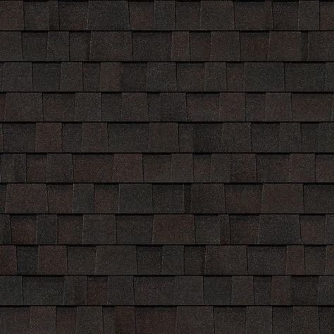 Walnut Laminate, Architectural Shingles Roof, Brown Laminate, Black Roof, Shingle Colors, Architectural Shingles, Roofing Companies, Roof Colors, Exterior Makeover