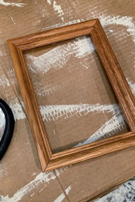 How to Paint Picture Frames - The House on Silverado Framing Pictures Diy, Refinishing Picture Frames, Painting Old Frames, Repaint Picture Frames Diy, Refinish Picture Frames, How To Paint A Picture Frame, Picture Frame Redo, How To Paint Picture Frames, Paint Picture Frames Diy