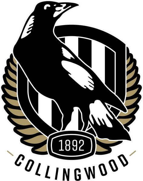 The Collingwood Football Club colors are black, white, and gold. The Collingwood Football Club team colors in Hex, RGB, and CMYK can be found below. The Colling The post Collingwood Football Club Color Codes appeared first on Team Color Codes. Collingwood Football Club, Football Rug, Football Logo Design, Australian Football League, Australian Football, Basketball Photography, Rugby Team, Very Cute Dogs, Club Color