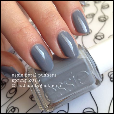 Essie Petal Pushers, Essie Swatches, Essie Collection, Coloured Nails, Manicure Images, Essie Nail Polish Colors, Polish Names, Essie Nail Colors, Essie Polish