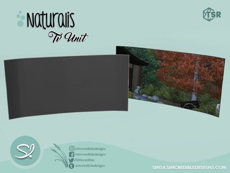 Sims 4 Custom Tv Shows, Sims 4 Big Tv Cc, Sims 4 Cc Earthy Furniture, Sims 4 Cc Tv Mods, Sims 4 Flat Screen Tv Cc, Sims 4 Cc Furniture Functional Tv, Ts4 Tv Cc, Sims 4 Television, Modern Sims 4 Cc Furniture