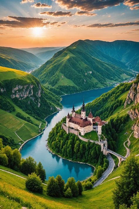 10 Must-Visit Places in Romania for an Unforgettable Trip! Romania Photography, Romania Aesthetic, Romania Bucharest, Transylvania Castle, Transylvania Romania, Visit Romania, Romania Travel, Bucharest Romania, Famous Castles