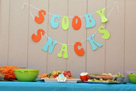 Scooby Doo Birthday Party Ideas | Photo 44 of 66 | Catch My Party Scooby Doo Birthday Party Ideas, Scooby Doo Birthday, Scooby Doo Birthday Party, Birthday Party Snacks, Scooby Snacks, 6th Birthday Parties, 4th Birthday Parties, Third Birthday, 3rd Birthday Parties