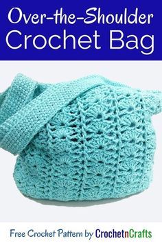 Crochet Over Shoulder Bag Free Pattern, Free Crochet Shoulder Bag Patterns, Crochet Handles For Bags Free Pattern, Crochet Hand Bags Free Pattern, Crochet Bag Handles Free Pattern, Crochet Handles For Bags, Crochet Bag Handles, Purse Patterns Free, Crochet Bags And Purses