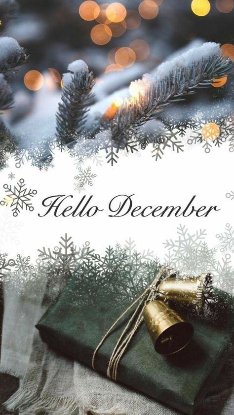 Hello December Images, December Images, December Wallpaper, Merry Christmas Wallpaper, Hello December, Christmas Phone Wallpaper, Cute Christmas Wallpaper, I Love Winter, 12 December