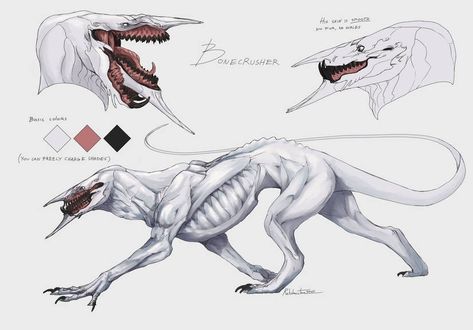 Monster Artwork, Dark Creatures, Creature Artwork, Cool Monsters, Cute Fantasy Creatures, Alien Concept Art, Monster Concept Art, Creature Drawings, Alien Creatures