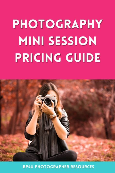 We are going to go over how to price your photography mini sessions in today’s post! Each photographer is different, so we are providing mini session pricing templates for the beginner photographer all the way to an advanced photographer. Keep in mind with this photography mini session pricing guide that these mini session pricing lists are just suggestions and depending on your area may need to be adjusted! #minisession #minisessionpricing Mini Session Pricing, Beginner Photographer, Pricing Guide Photography, Pricing Templates, Mini Session Template, Photography Mini Sessions, Pricing Guides, Pricing Guide, Photography Marketing