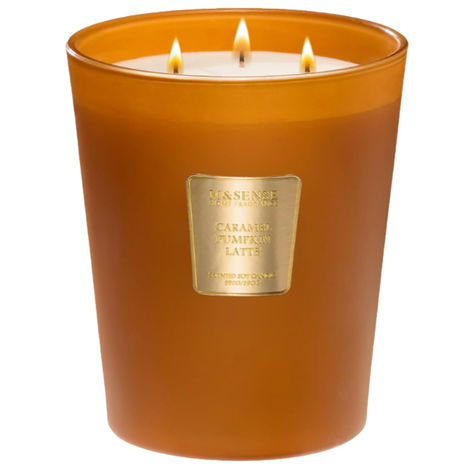 Ad: M&SENSE Fall Candles Caramel Pumpkin Latte Scented, 3 Wick Natural Soy Candles for Home Scented, Pumpkin Candle Gift for Halloween, Large 150H Long Lasting Slow Burn Luxury Jar Candle 35oz Extra Large Candles, Caramel Pumpkin, Specialty Candles, Pumpkin Candle, Pumpkin Caramel, Pumpkin Latte, Pumpkin Candles, Flower Pattern Design, Natural Soy Candles