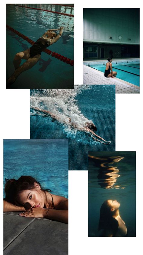 Indoor Pool Aesthetic, Pool Aesthetic, Indoor Photoshoot, Pool Indoor, Indoor Pool, Pool