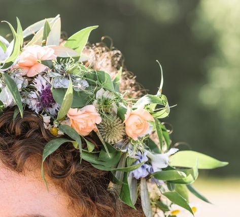 Pastel flower crown Sustainable Environment, Floral Crowns, Sustainable Farming, Pastel Flowers, Floral Crown, Flower Delivery, Chicago Il, Flower Crown, Florist