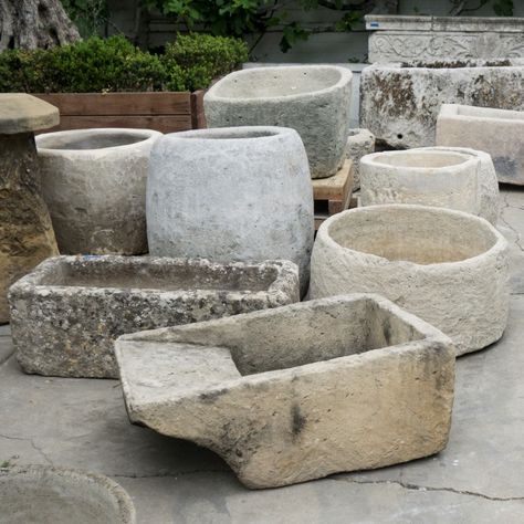 Limestone Water Feature, Oversized Planters Outdoor, Urn Water Feature, Limestone Planter, Yard Water Fountains, Stone Water Fountain, Limestone Fountain, Stone Water Features, Water Vessel