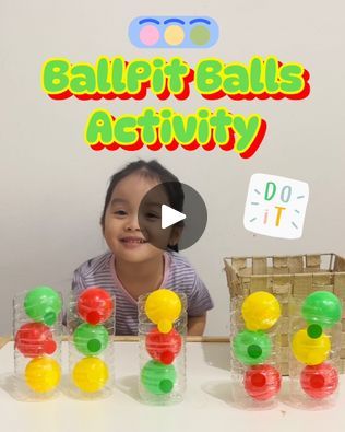 8.9K views · 409 reactions | Toddler Activity❤️ | Give your ball pit balls a new adventure with these fun and simple activity!🤓

All you need:
- ball pit balls
- empty water bottle
- dot stickers... | By BABEE FIAFacebook Ball Pit Balls Activities, Ball Pit Balls, Empty Water Bottle, Dot Stickers, Toddler Activity, Ball Pit, New Adventure, Kids Activities, Toddler Activities