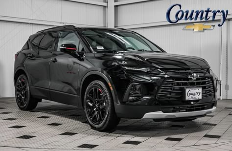 Blacked Out Chevy Blazer, Chevy Blazer 2023, Goal 2024, Vision 2024, Chevy Girl, Chevy Trailblazer, Chevy Blazer, Car Wheels Rims, Chevy Equinox