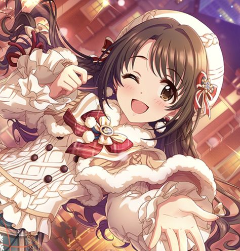 Uzuki Shimamura, Idolmaster Cinderella Girls, Character Profile, Christmas Icons, Video Game Characters, Iconic Women, Cute Anime Pics, Game Show, In The Flesh