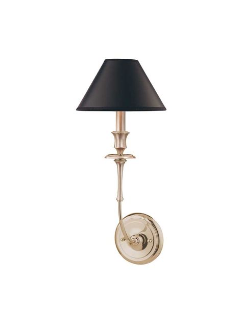 Solid-Brass Construction for DurabilityOffered in Three Popular Finish OptionsOne Candelabra-Base Socket Rated for 60WUL Listed For Damp LocationsThe Jasper 1-light wall sconce is a Colonial-inspired light with a hint of Art Nouveau – note the flower-like bobeche and candlecup. Its unique style might be found in a 19th century Parisian townhouse or an elegant bistro.Dimensions: 18 3/4" H x 7 1/2" W x 9" ProjectionCanopy: 5 1/4" DLighting: one candelabra base socket rated for 60WFixture weight: Parisian Townhouse, Front Door Accessories, Island Chandelier, Antique Hardware, Door Accessories, Lighting Inspiration, Modern Traditional, Light Wall, Entry Doors