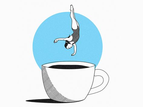 Saturday Morning Feels The Last Drop, Saturday Morning, Coffee Art, Simple Lines, Visual Identity, Global Community, Illustration Art, Feelings, Coffee