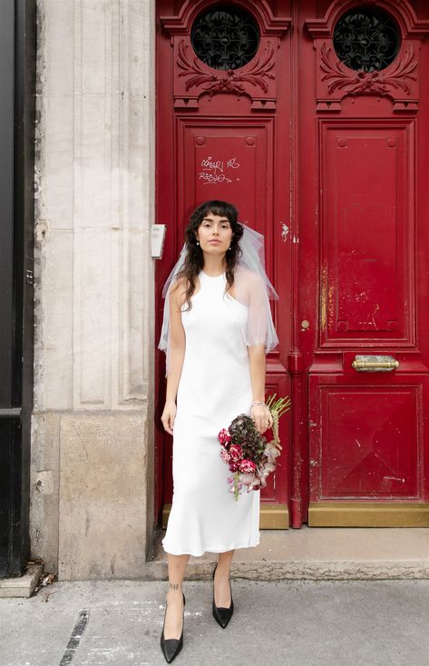 Anti Bride, Paris Elopement, Vintage Veils, City Of Love, Be Inspired, Veil, Elopement, Of Love, Cool Style