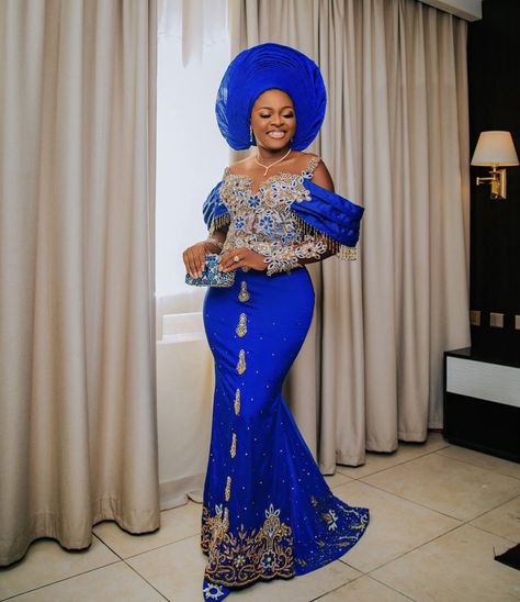 Alluring Outfits, Styles For Wedding Guest, Proper Outfits, Nigerian Traditional Dresses, George Fabric, Lace Long Gown, Nigerian Lace Styles Dress, Stylish Naija, Nigerian Lace Styles