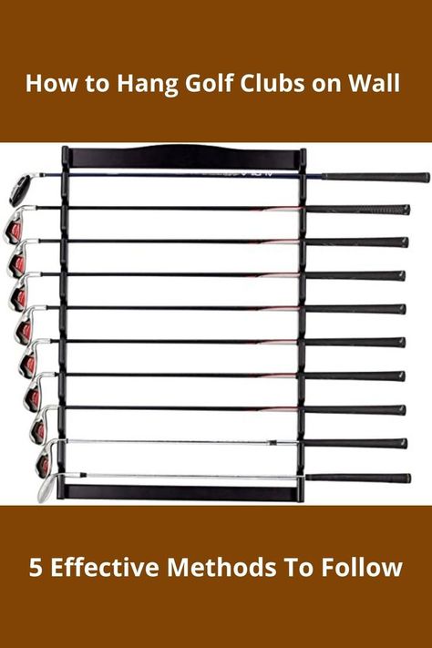 golf  |golfer |golf club |golf clubs |golf club storing |golf club hang on wall Golf Clubs On Wall, Golf Clubs For Beginners, Famous Golfers, Golf Wedges, How To Hang, Golf Tournament, Golf Game, Golf Accessories, Play Golf