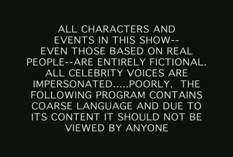 How To Write A Disclaimer, Writing Tips and Example Prince Paul, Prince Felix, And So It Begins, Comedy Central, Writing Inspiration, South Park, Writing Tips, Real People, True Stories