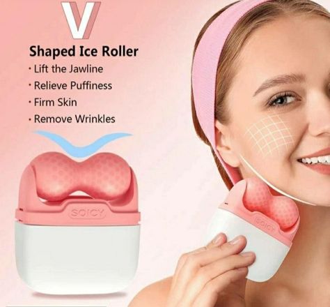 *Catalog Name*: *Product Name*: Ice Roller *Product Description*: Ice Roller *Product Details*: • Skin Gym Everyday W Plus V Shape Ice Roller • Relieve Skin Concerns: • Ice Roller Is A Cold Massager To Reduce Skin Concerns Such As Sunburn, Fatigue, Puffiness, Redness, And Irritation. • Relieve Pain & Sore Muscles: • Massage Muscles With The S30 Can Relieve Sore Muscles Effectively. • The S30 Also Works To Reduce Pain Such As Sinus Pain And Tension Headaches. • Two Different Rol Roller Skin Care, Skin Gym, Ice Roller For Face, Roller For Face, Sinus Pain, Migraine Pain, Ice Roller, Tension Headache, Massage Roller