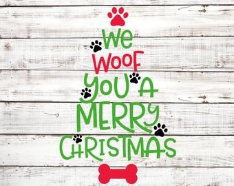 Merry Woofmas, Christmas Sack, Merry Christmas Svg, Dog Christmas, Christmas Illustration, Svg Funny, Svg Christmas, Christmas Bags, Christmas Signs