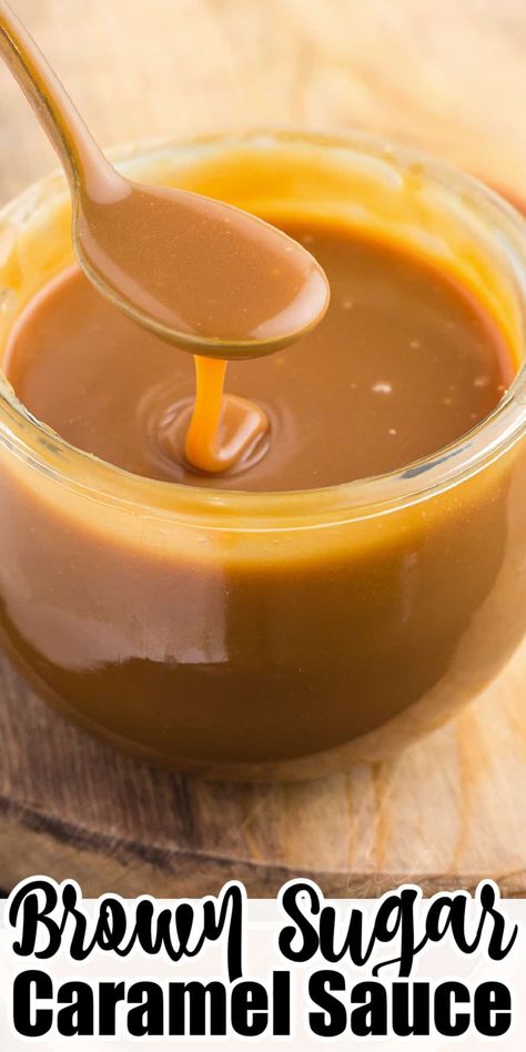 Brown Sugar Caramel Sauce, Best Homemade Spaghetti Sauce, Brown Sugar Caramel, Caramel Recipe Easy, Caramel Sauce Recipe, Cake Brownies, Caramel Treats, Salted Caramel Cupcakes, Caramel Recipe