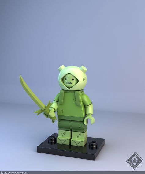 LEGO Adventure Time Fern (Grass Finn), Volatile Vertex on ArtStation at https://www.artstation.com/artwork/1DbN2 Finn The Human Realistic, Finn Adventure Time Reference, Lego Adventure Time, Adventure Time Fern, Fern Adventure Time, Old Finn Adventure Time, Ninjago Toys, Adventure Time Grown Up Finn, Cat Adventure