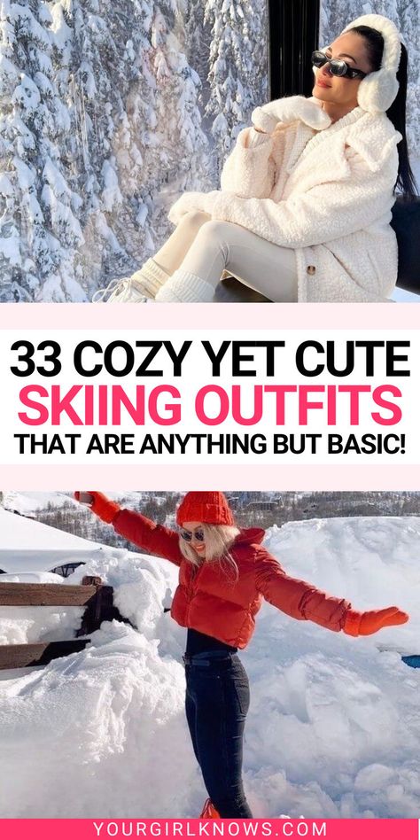 Oh, Emily (from Emily in Paris) was never ready with the perfect outfit when she was destined to meet her Marcello, but do you too want to be in that situation?

Babygirl, you deserve to shred down the slopes in style that makes people skip their après-ski plans just to take notes from your winter fashion playbook. So here are some skiing outfits you cannot get enough of! Ski Town Dinner Outfit, Colorado Trip Outfits Winter, Ski Trip Aesthetic Outfits, Aspen Winter Outfits, Apres Ski Theme Party Outfit, Ski Looks Women, Breckenridge Colorado Winter Outfits, Skiing Outfits For Women, Skiing Outfit For Women