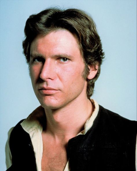 Harrison Ford as Han Solo in Star Wars (1977) Harrison Ford 1970s, Harrison Ford 70s, Harrison Ford Star Wars, Harrison Ford Han Solo, Harrison Ford Movies, Harrison Ford Indiana Jones, Star Wars Couples, Johnny Crawford, Mary Wilson