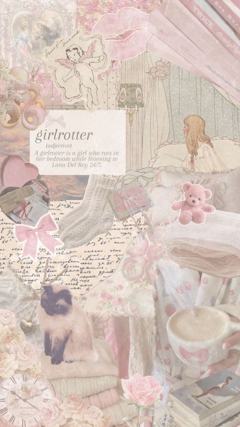 #girlrotter #coquetteaesthetic #pastelaesthetic #vintage #wallpaper 💗 Lilycore Wallpaper, Vintage Romance Aesthetic Wallpaper, Lsf Wallpaper, Couqutte Aesthetic Wallpapers, Princesscore Wallpaper, Love Shack Fancy Wallpaper, Cute Vintage Wallpaper, Fantasy World Aesthetic, Coquette Wallpapers