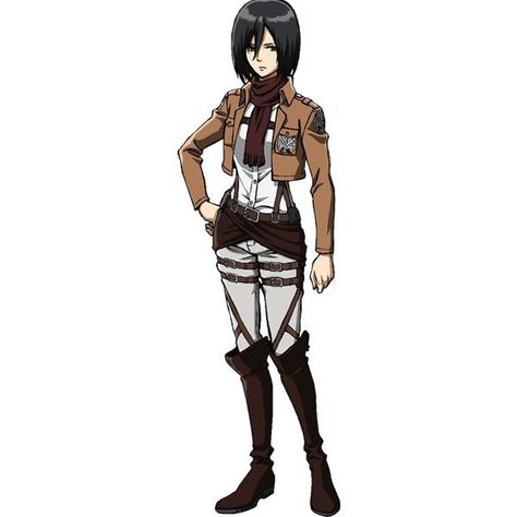 Mikasa Ackerman ❤ liked on Polyvore featuring attack on titan and snk Mikasa Ackerman Cosplay, Mikasa Cosplay, Armin Arlert, Survey Corps, Sailor Pluto, Mikasa Ackerman, Body Picture, Dress For Success, Attack On Titan Anime