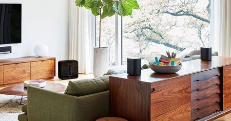 New Sonos One smart speaker supports Alexa and Google Assistant Sonos Speakers, Sonos One, Sheila E, Behind Couch, Home Speakers, Music System, Smart Speaker, Home Tech, Home Entertainment