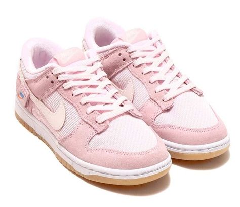 Nike Dunks Low Pink Teddy Bear, Teddy Bear Pink Dunks, Nike Teddy Bear, Teddy Bear Dunk, Light Pink Dunks, Nike Dunk Low Teddy Bear, Dunk Low Teddy Bear, Pink Dunks, Wmns Dunk Low